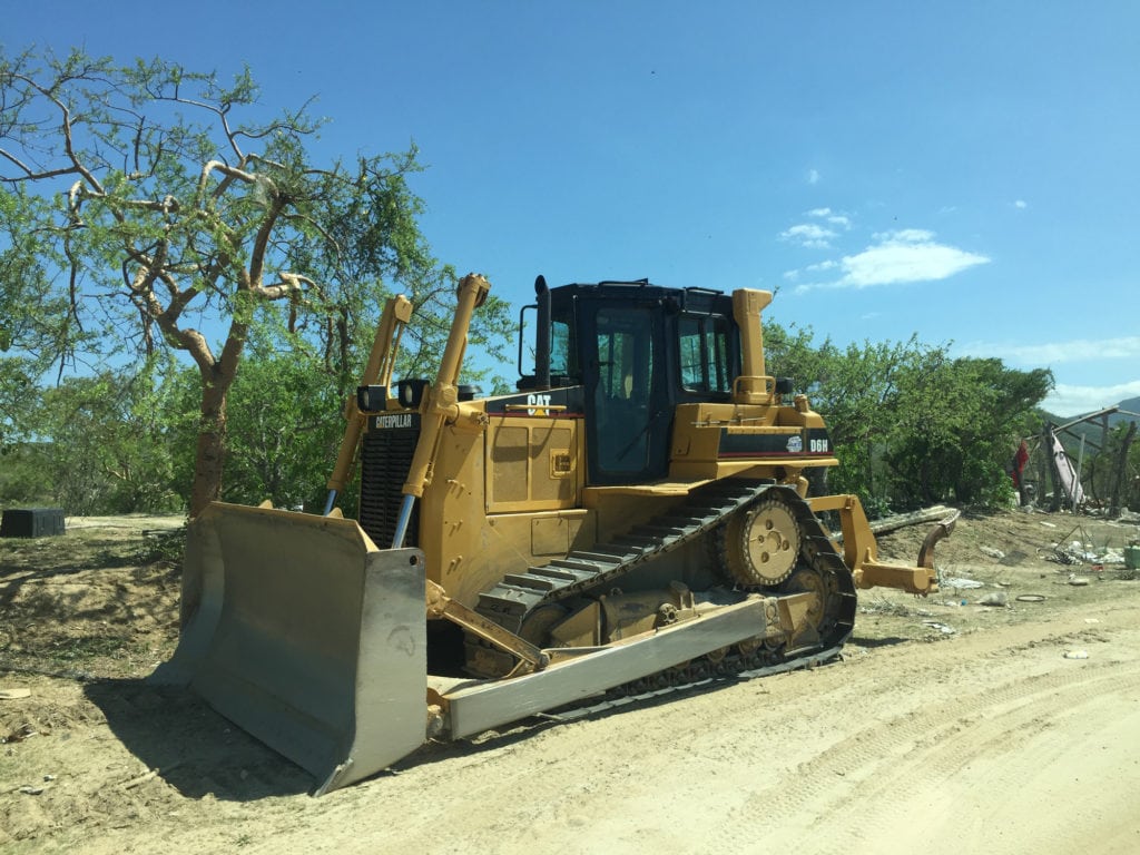 Bulldozer at Vertedero Buenavista